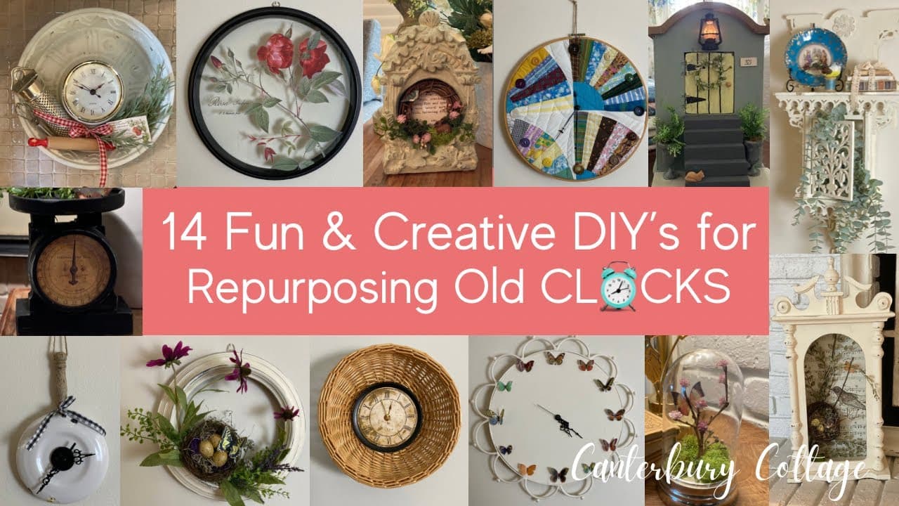 Craft an Upcycled Clock