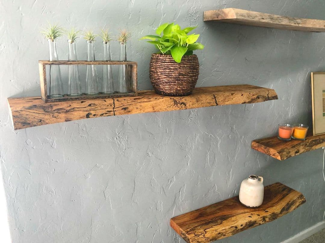 Live Edge Shelf