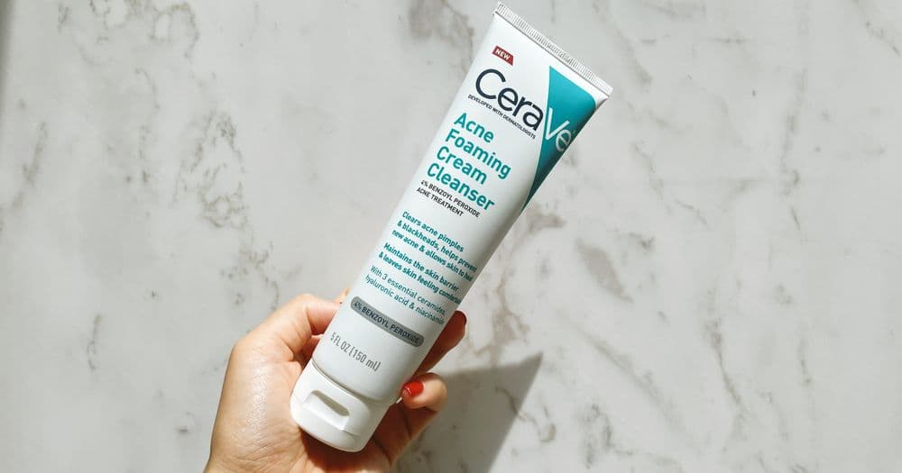 CeraVe Acne Foaming Cream Cleanser