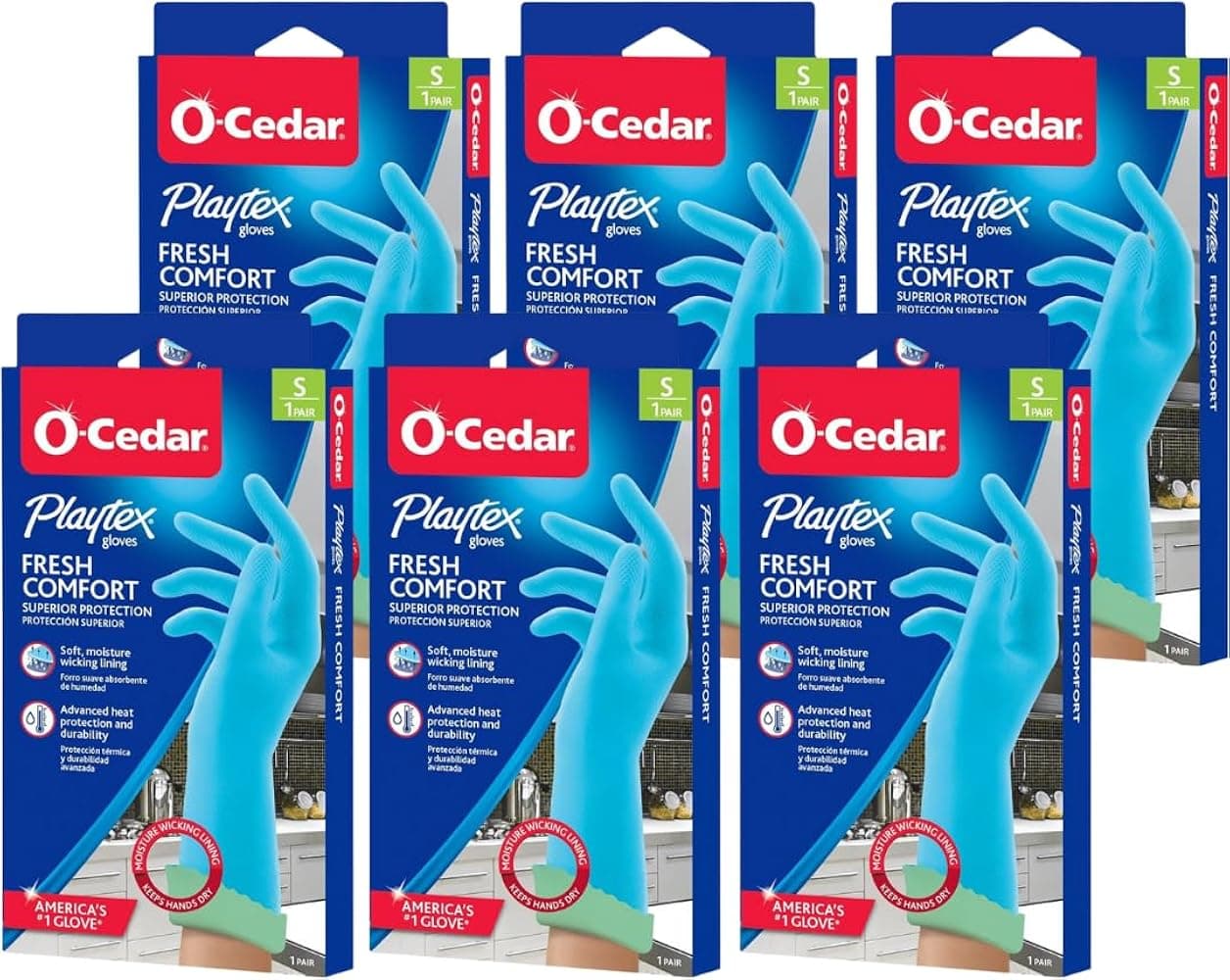 O-Cedar Playtex Fresh Comfort Gloves