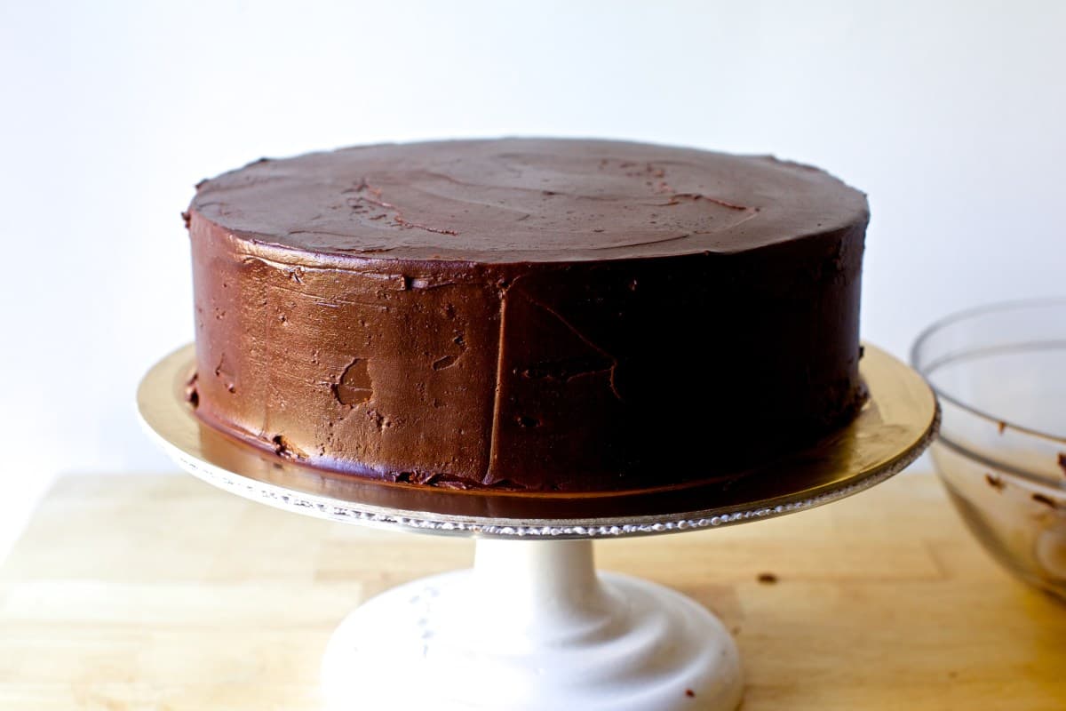 Double Chocolate Layer Cake