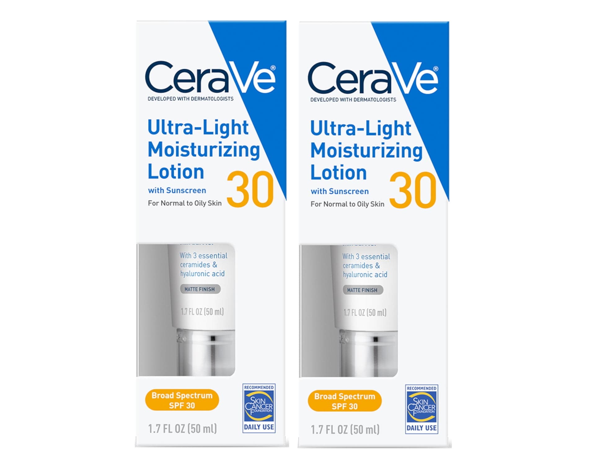 CeraVe AM Ultra-Light Moisturizing Lotion With Sunscreen SPF 30