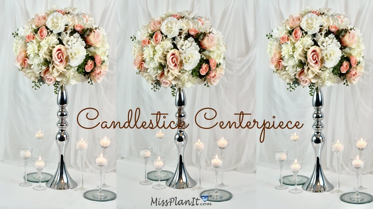 Floral Candlesticks
