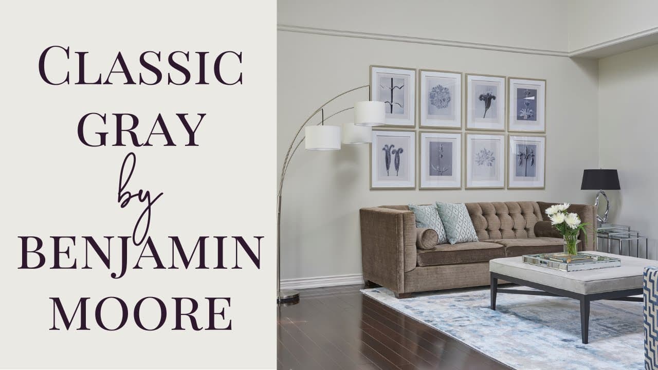 Benjamin Moore Classic Gray