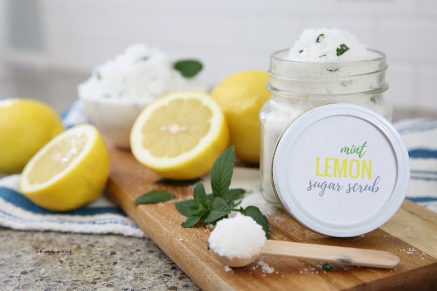 Lemon Peppermint Hand Scrub