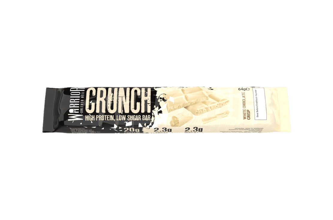 Warrior Crunch Protein Bar: White Chocolate Crisp