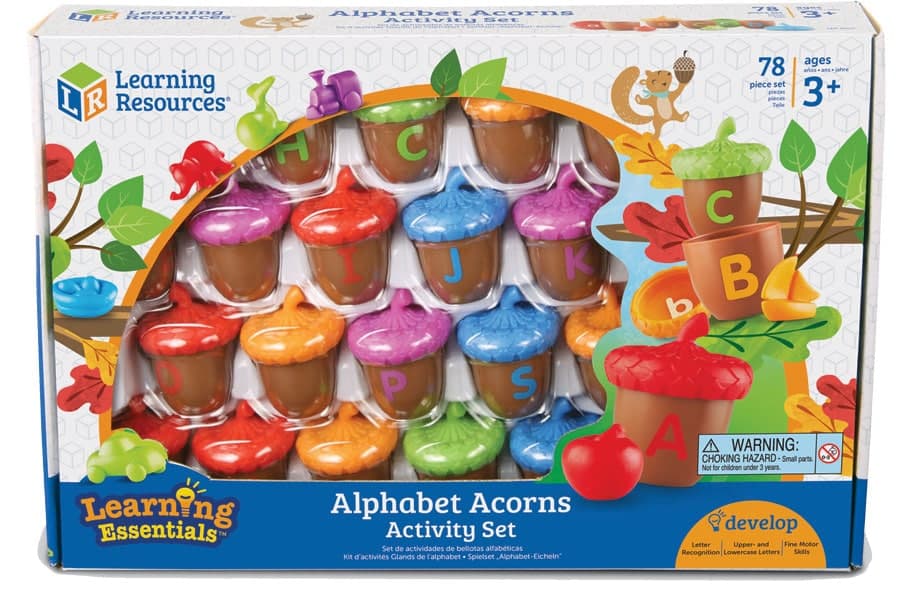 Alphabet Acorns Activity Set