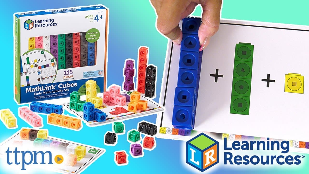 MathLink® Cubes Early Math Activity Set
