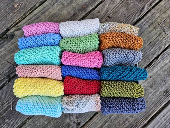 Handknit Washcloths
