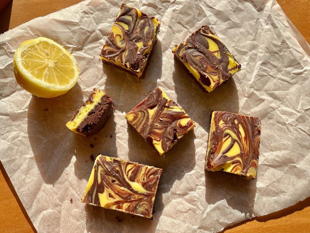 Chocolate Lemon Bars