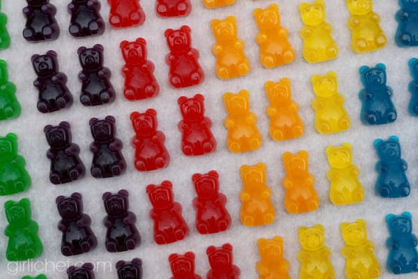 Make a batch of DIY Gummy Bears.