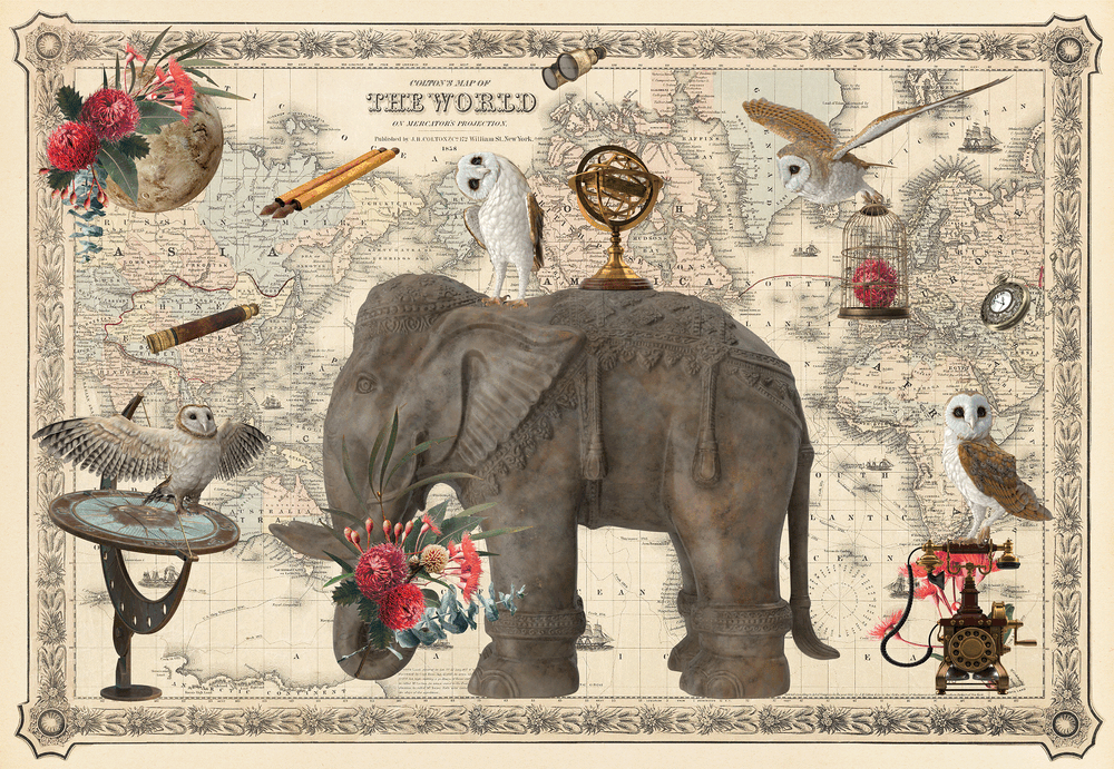 Decoupage the World