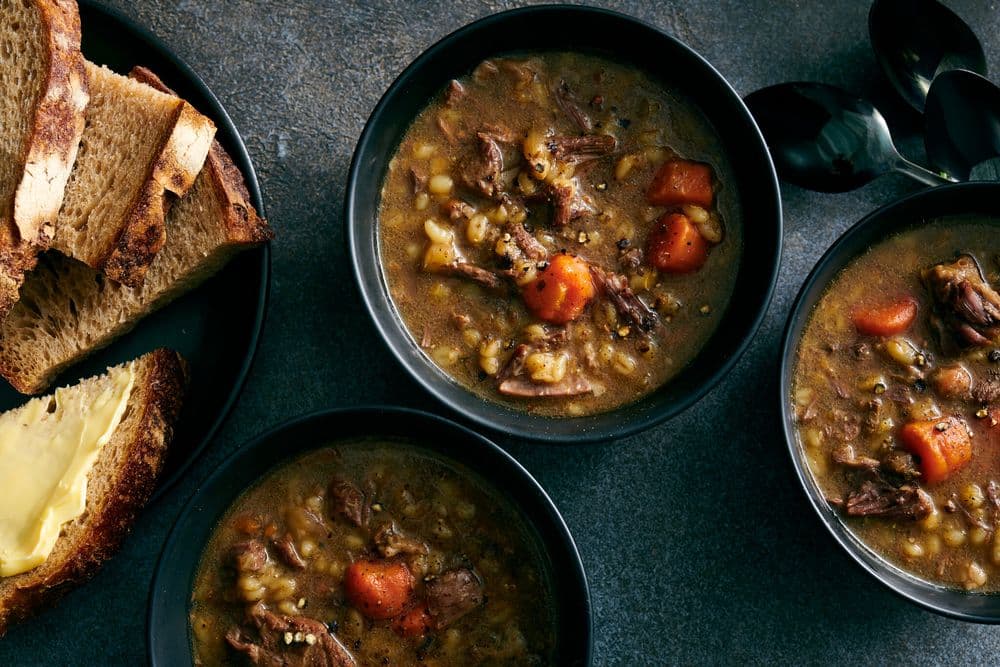 Slow Cooker Beef Barley Soup