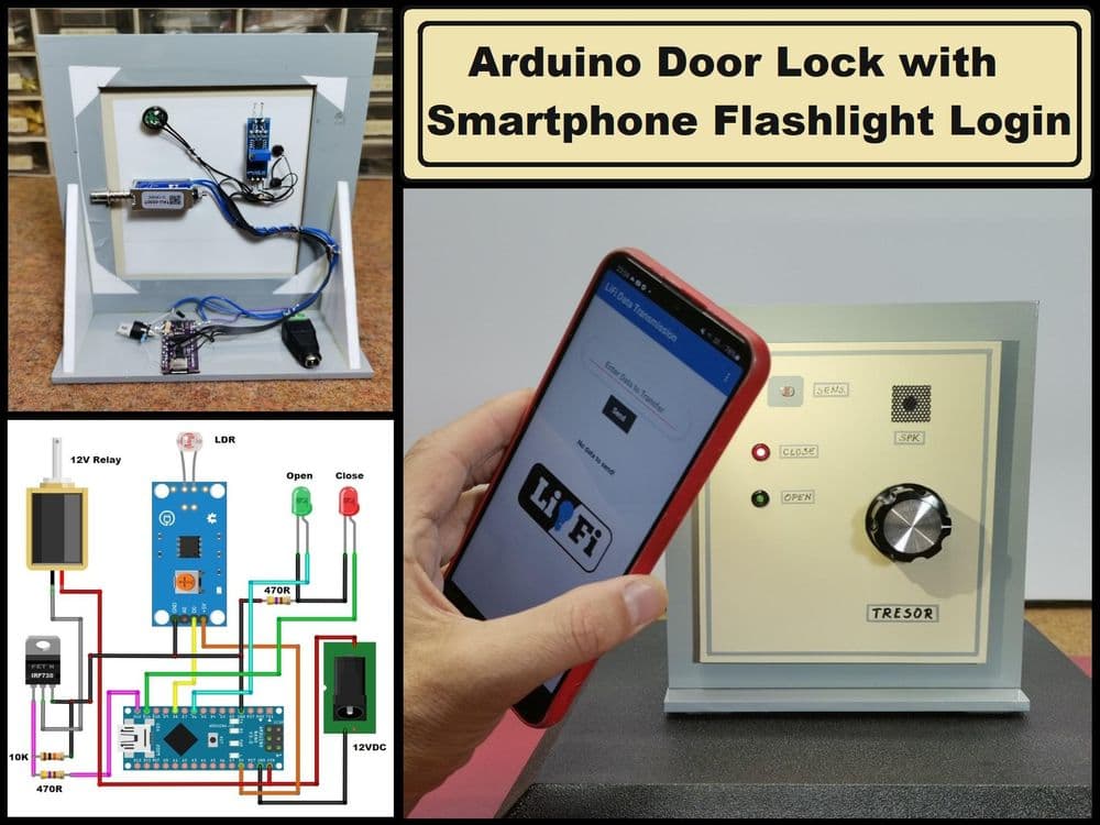 Digital Lock Using Web Serial