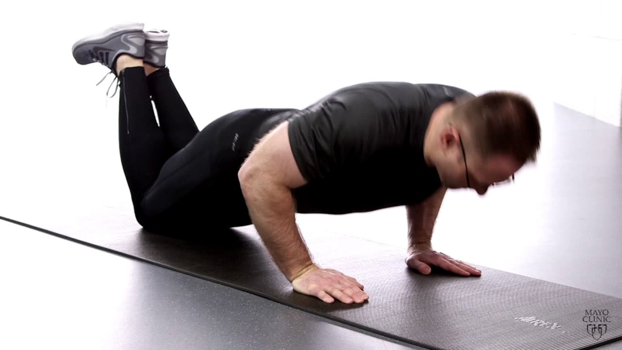 Knee pushup