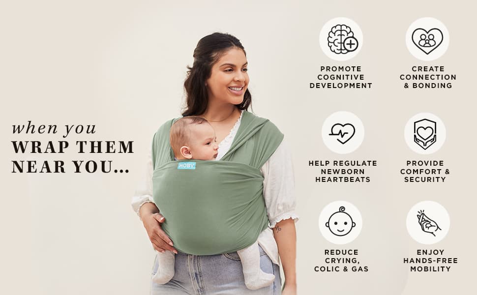 Moby Wrap Baby Carrier