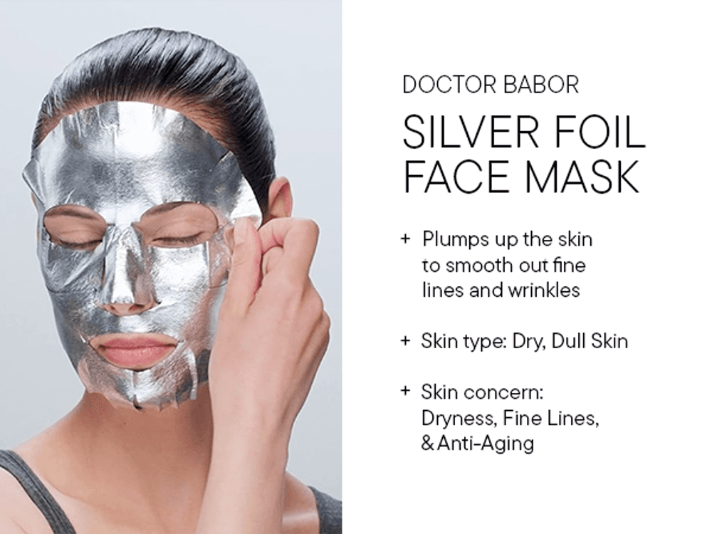 Babor Lifting Rx Silver Foil Face Mask