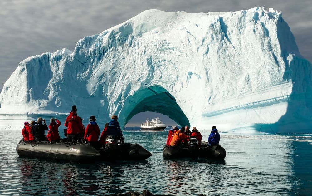 Hunt for glaciers in Greenland